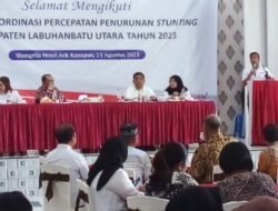 BKKBN Sumut Koordinasi Penurunan Stunting di Labura