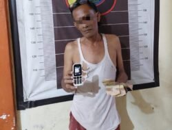 Polsek Lima Puluh Sita Uang dan Hp Dari Tersangka Penjudi Togel