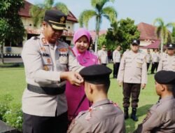 7 Baja Polres Mura Ikuti Eksdar dan Pembaretan