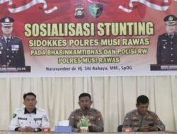 Bhabinkamtibmas dan Polisi RW Berperan Penurunan Stunting di Mura
