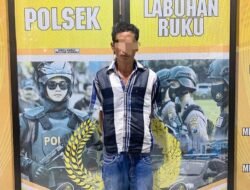 Polsek Labuhan Ruku Ungkap Kasus Curat Toko di Talawi