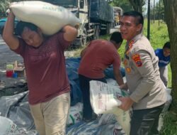 Kapolres Batubara Angkat Beras