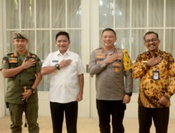 Pj Gubernur Bersama Kapoldasu Bahas Narkoba dan Perdagangan Manusia