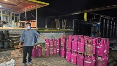 Tim Gabungan Polres Labuhanbatu Bongkar Mafia Gas di Labura