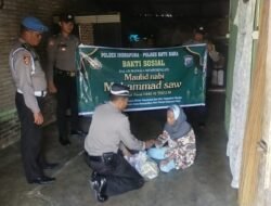 Maulid Nabi Muhammad, Polsek Indrapura Berbagi ke Masyarakat