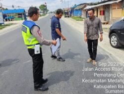 Pengendara Motor Grand Sekarat Diseret Mobus Inalum