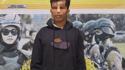 Curi Uang di Dasbok Motor, Pria Desa Bogak Ditangkap