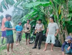 Masyarakat Desa Pematang Cengkring Diajak Dukung Polri Jaga Kamtibmas