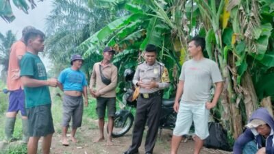 Masyarakat Desa Pematang Cengkring Diajak Dukung Polri Jaga Kamtibmas
