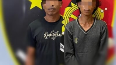 Dua Pria Ditangkap,Polsek Indrapura Sita Paket Ganja