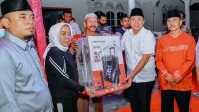 Bupati Batubara Sambangi Desa Tanjung Kubah