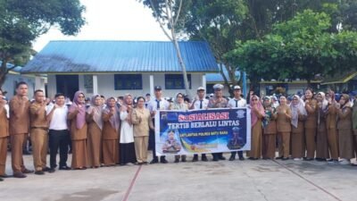 Satlantas Polres Batubara Sosialisasi Tertib Berlalu Lintas di Sekolah