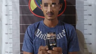 Pemuda Kuli Bangunan Ditangkap Bersama Paket Sabu