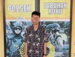 Polsek Labuhan Ruku Tangkap Pencuri Besi