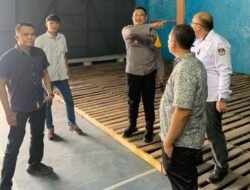 Wakapolres Barubara Cek Gudang Logistik Pemilu 2024