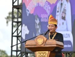 Pj Gubsu Terkesan Kirab Budaya Njuah-Njuah