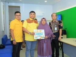 DPD Golkar Labura Tanggung Biaya BPJS 28 Pengurus Gereja dan 48 Pengurus Masjid 