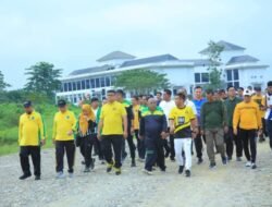 HUT Korpri ke-52, Bupati dan ASN Labura Jalan Santai