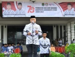 Bupati Labura Irup Hari Guru Nasional