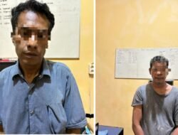 Polres Batubara Tangkap 2 Pengedar Berasama 6,59 Gram Sabu saat GKN Desa Suka Jaya