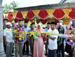 Resmikan Musholla Sidua-Dua, Bupati Labura: Harus Semangat Meramaikannya