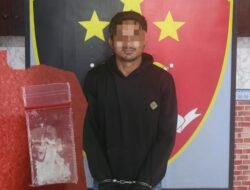 Pria Desa Aras Ditangkap Reskrim Polsek Indrapura, Sabu Didapat di Kantong Celana