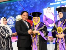 Prof Dr Ir R Sabrina MSi Sebagai Guru Besar UMSU