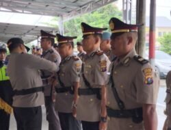 Kapolres Batubara Pimpin Sertijab Kasat Narkoba, Kasat Samapta dan Kasikum