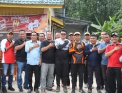 Kapolres Batubara Gowes Bersama Forkopimcam Datuk Lima Puluh