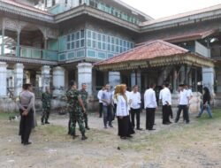 Kapolres Batubara Bersama Pj Bupati Kunjungi Kantor Camat -Gudang Logistik Pemilu 