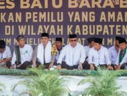 Polres Batubara Bersholawat Hadirkan Ribuan Massa