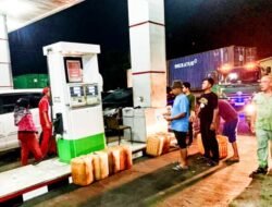 Cegah Penyimpangan, Sat Reskrim Polres Batubara Cek SPBU, Tangkahan Pasir dan Gudang CPO