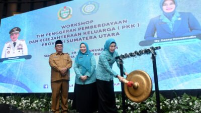 Pelatihan Tertib Administrasi dan Workshop PKK Sumut Untuk Berkelanjutan