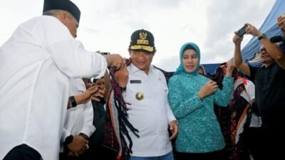 Pj Gubernur Sumut Ajak Masyarakat Madina Sukseskan Pemilu 2024