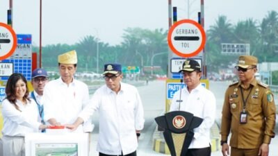 Presiden Jokowi Resmikan Tol Berbiaya 4,73 Triliun di Batubara