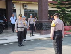 Apel Pengamanan Pemilu Batubara, Kapolres: Kawal Sampai Selesai