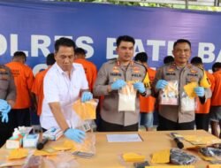 Satnarkoba Polres Batubara Amankan 11 Tersangka, Barang Bukti 1Kg