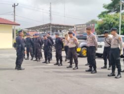 Patroli Jaga Situasi Kondusif di 12 Kantor PPK di Batubara