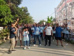 Ratusan Warga Desa Empat Negeri Batubara Ikut Senam Gemoy