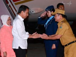 Pj Gubernur Sumut Sambut Kedatangan Presiden di Kualanamu