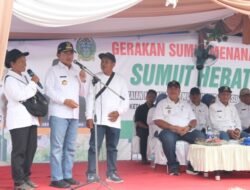 Pj Gubernur Sumut Tanam Cabai di Desa Serdang Asahan