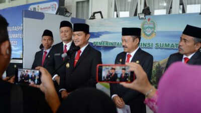 Pj Gubernur Rotasi 13 Pejabat Eselon II Sumut, Ini Namanya