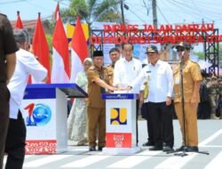 Presiden Resmikan IJD Sumut, Bupati Labura: Sebagai Percepatan Konektifitas Jalan Daerah