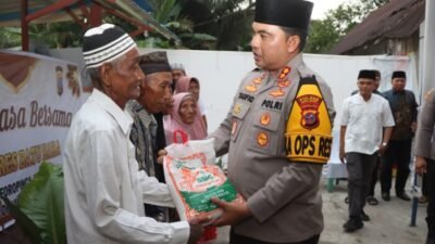 Kapolres Batubara Buka Puasa Bersama di Polsek Lima Puluh 