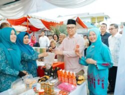Kapolres Hadiri Pembukaan Ramadhan Fair UMKM Batubara