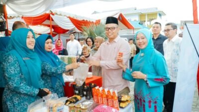 Kapolres Hadiri Pembukaan Ramadhan Fair UMKM Batubara