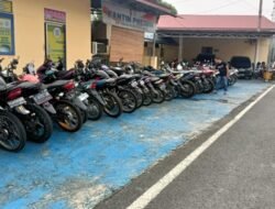 Di Batubara, 90 Sepeda Motor Terjaring Razia Knalpot Brong