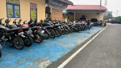 Di Batubara, 90 Sepeda Motor Terjaring Razia Knalpot Brong