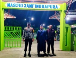 Imbauan Polres Batubara Saat Sholat Tarawih