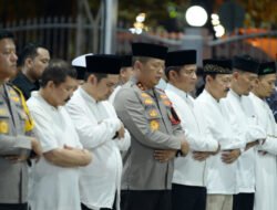 Forkopimda Sumut Sholat Isya Berjemaah